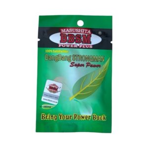 BangBang Strongman male vitality tablet sachet front view