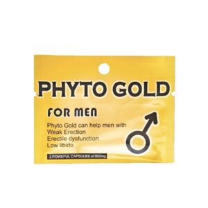 Phyto Gold male vitality tablets sachet front view