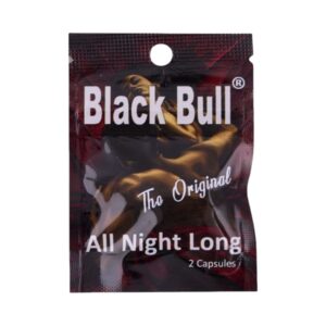 Black Bull Capsules 2 capsules per sachet male vitality supplement