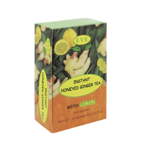Eve instant honeyed ginger tea with lemon sachets