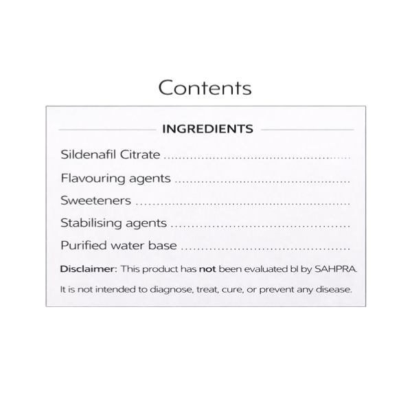 OTO Super Powerful Oral Jelly 5g – Male Vitality Single Dose Performance Booster - Image 3