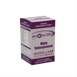 Med-e-Enlarge male vitality capsules label