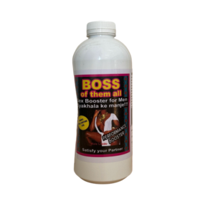 Boss of them all herbal vitality tonic bottle