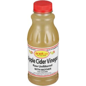 BODIcare apple cider vinegar raw unfiltered with mother