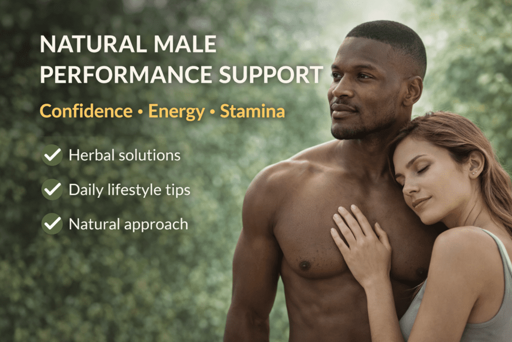 Natural male performance support South Africa – herbal supplements and lifestyle tips