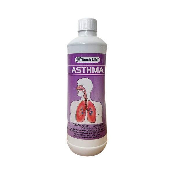 asthma herbal liquid bottle