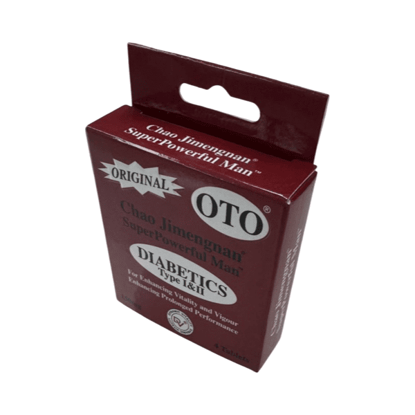 OTO Super Powerful Man Tablets for Diabetics – 4 Tablets Pack - Image 3