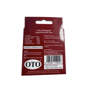 OTO diabetic friendly tablets packaging